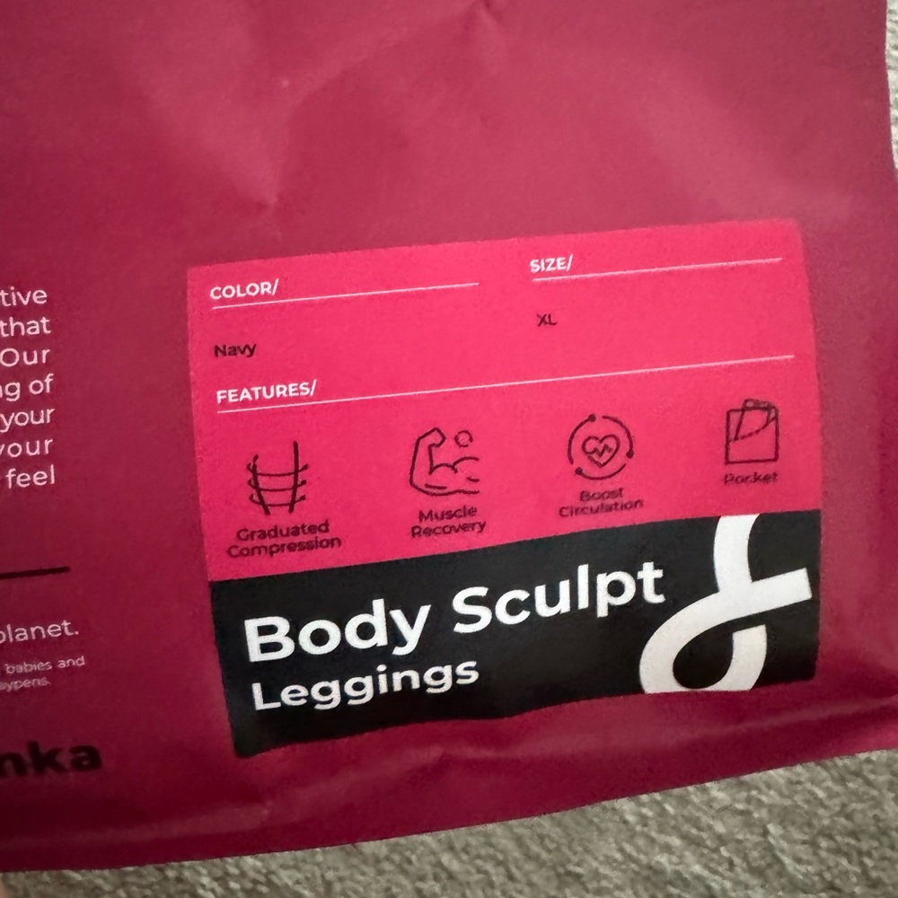 Fanka Women's Body Sculpt Recovery Leggings Navy Blue - Picture 10 of 10